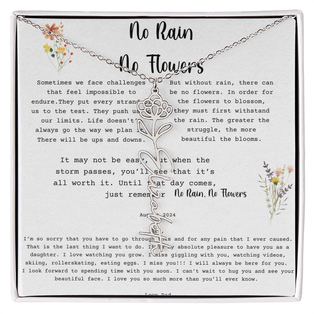 No Rain No Flowers
