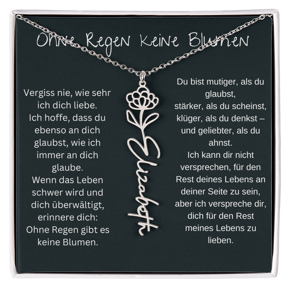 Ohne Regen Keine Blumen