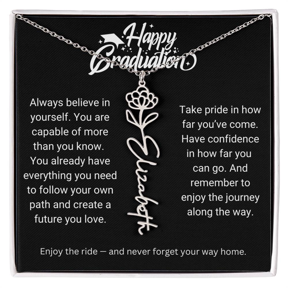 Personalized Graduation Jewelry Keepsake