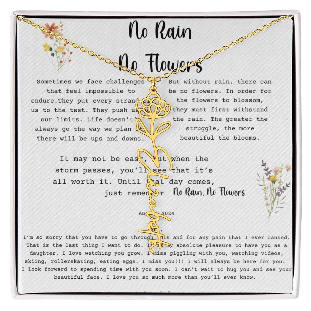 No Rain No Flowers