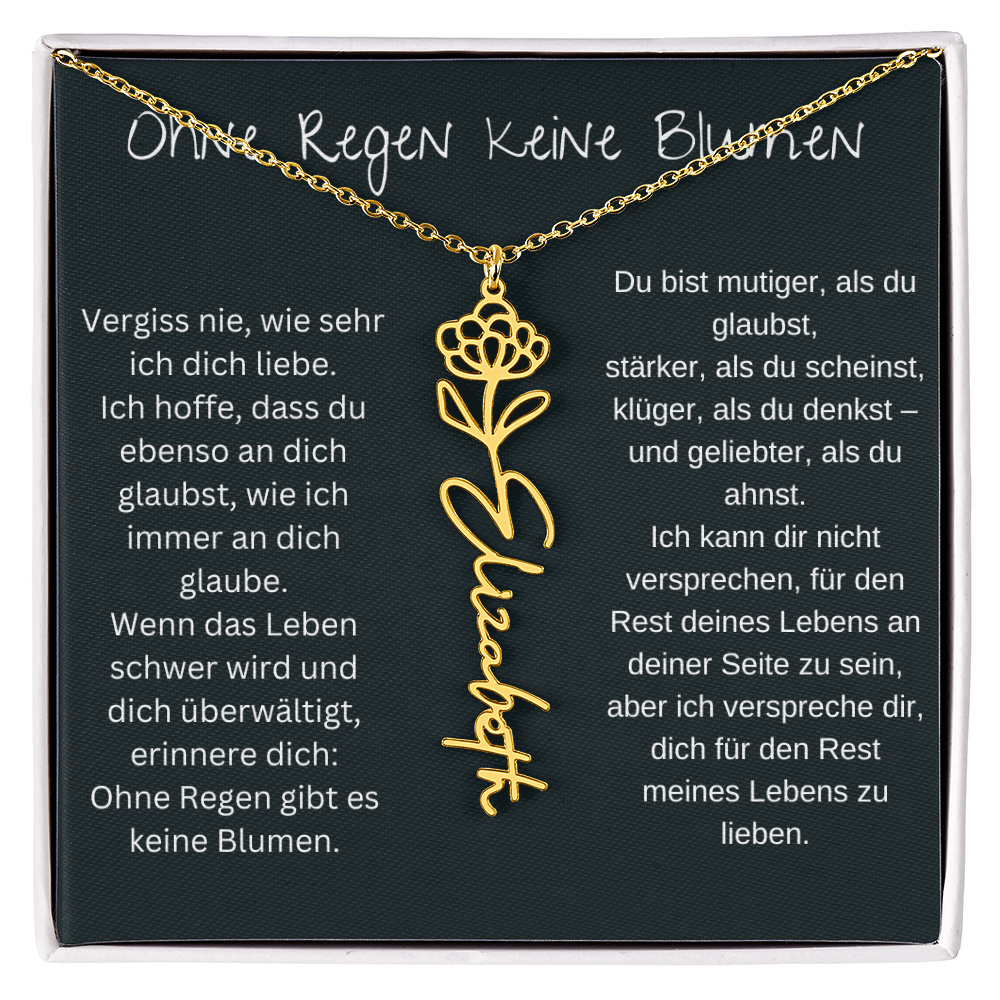 Ohne Regen Keine Blumen