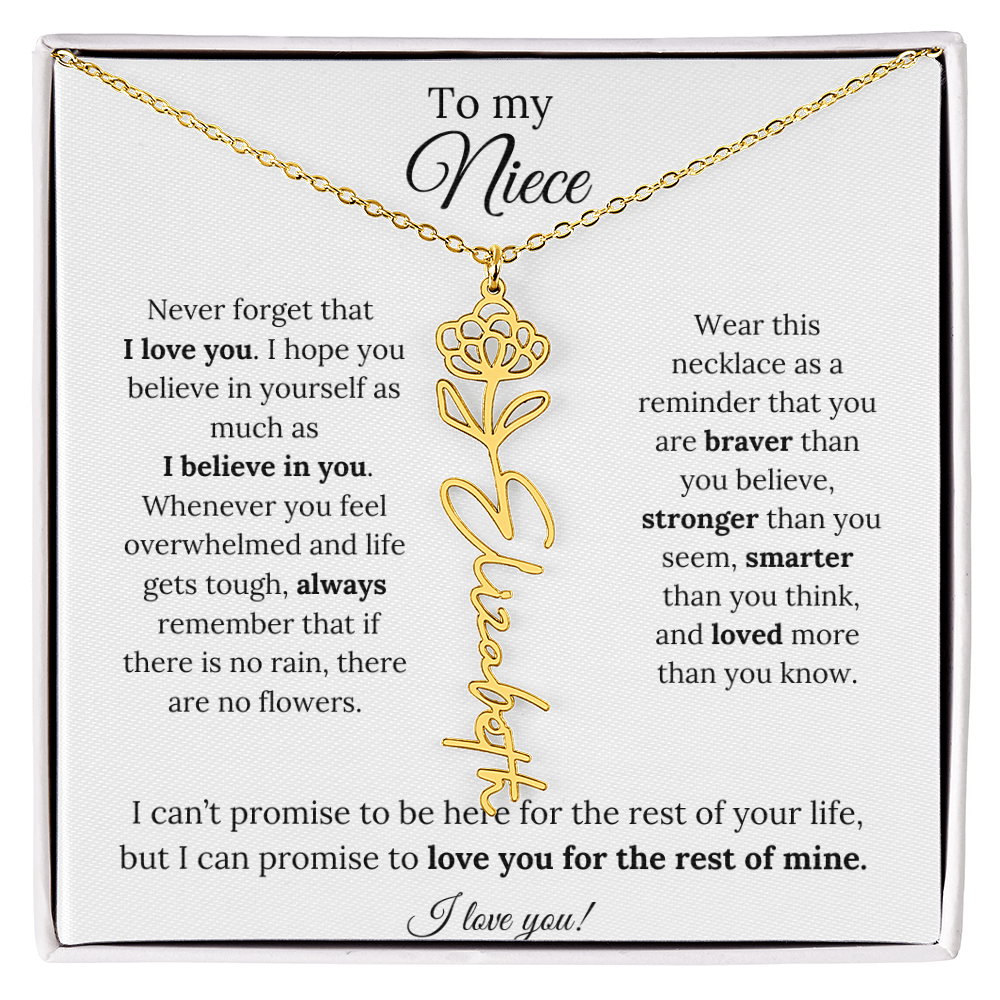 To My Niece