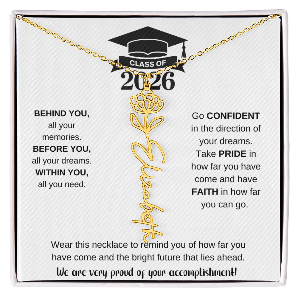 2026 Graduation Necklace