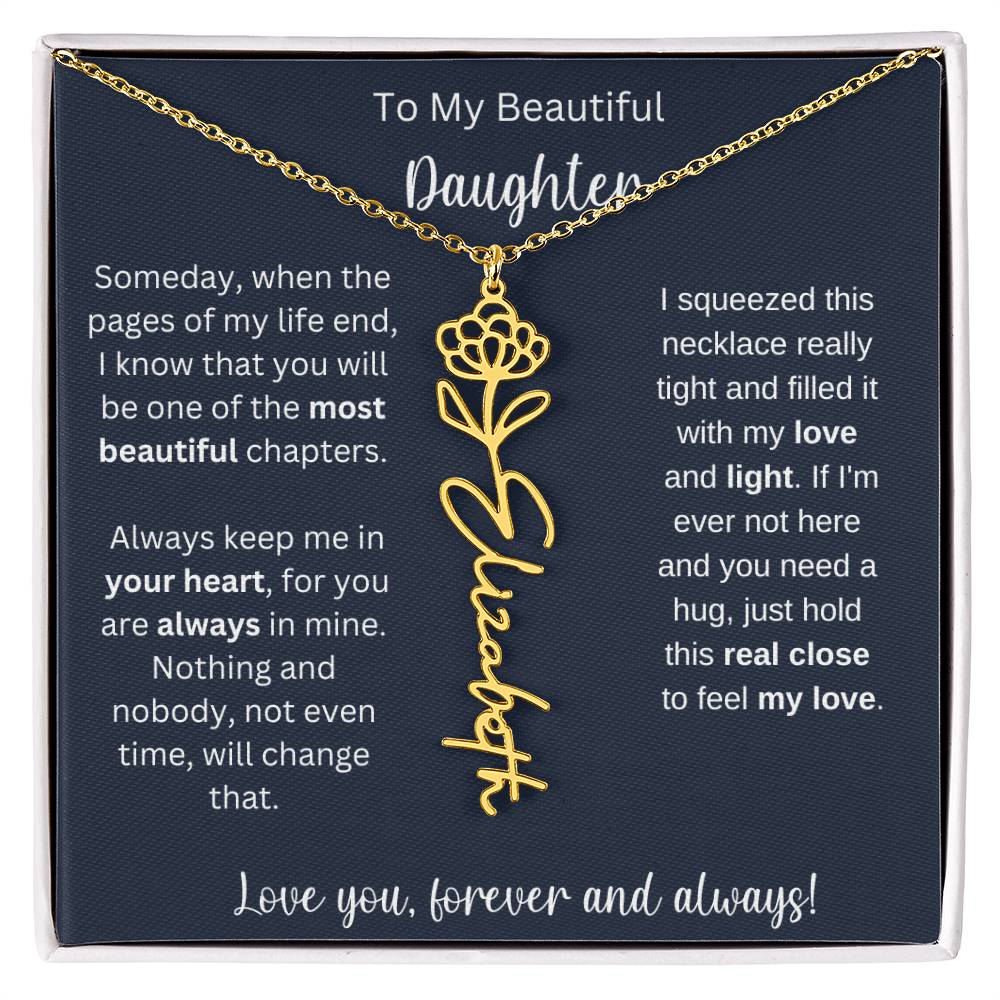 Daughter Custom Necklace 3