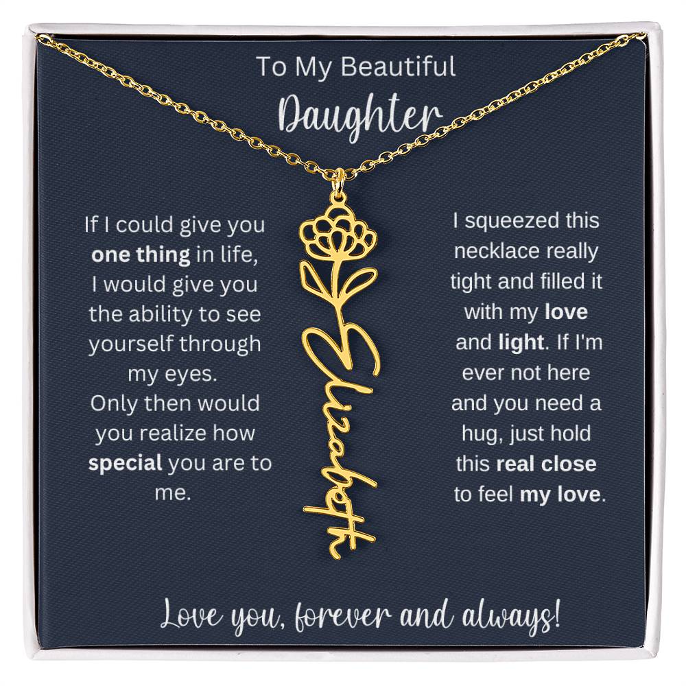 Daughter Custom Necklace 2