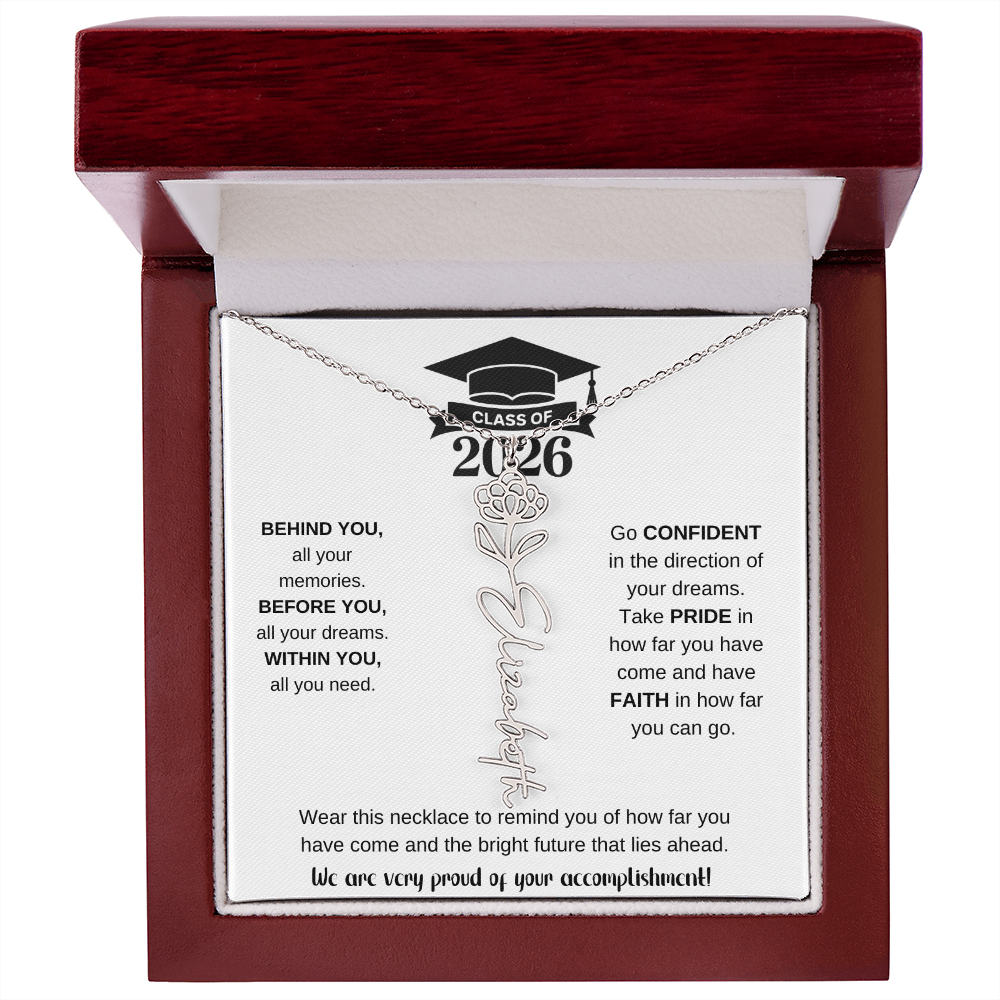 2026 Graduation Necklace