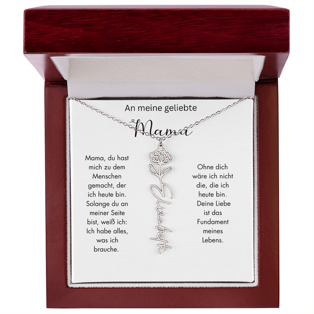Personalisiertes Schmuck Geschenk für Mama