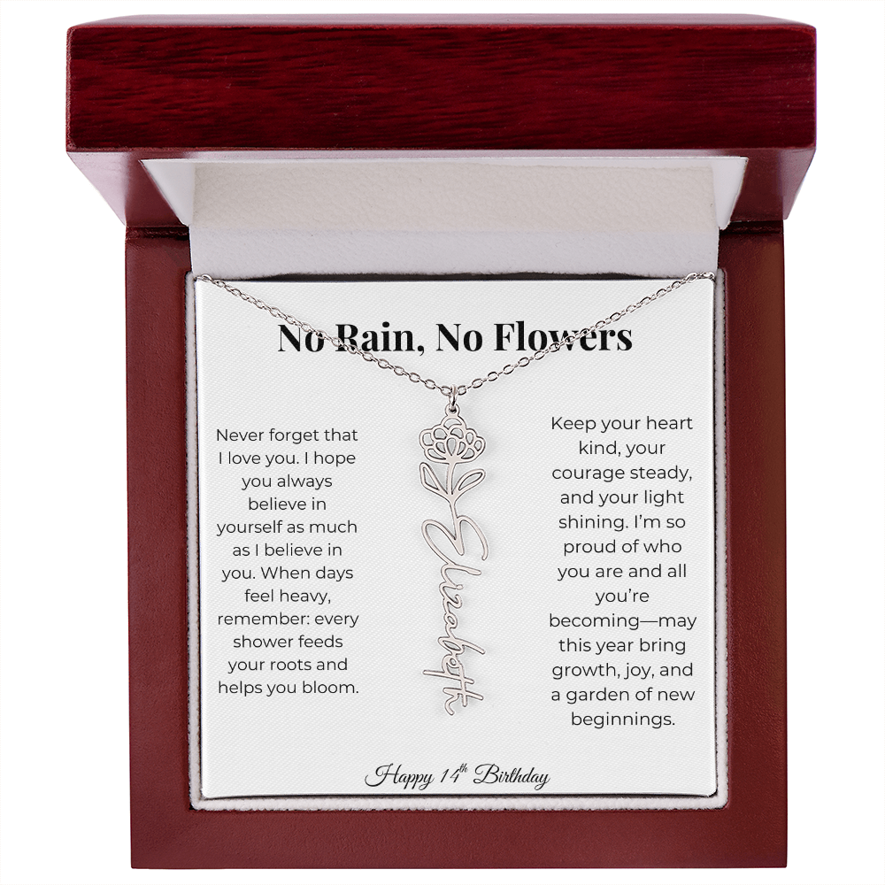 14th Birthday Gift for Daughter, Granddaughter, Niece, Goddaughter & Bonus Daughter