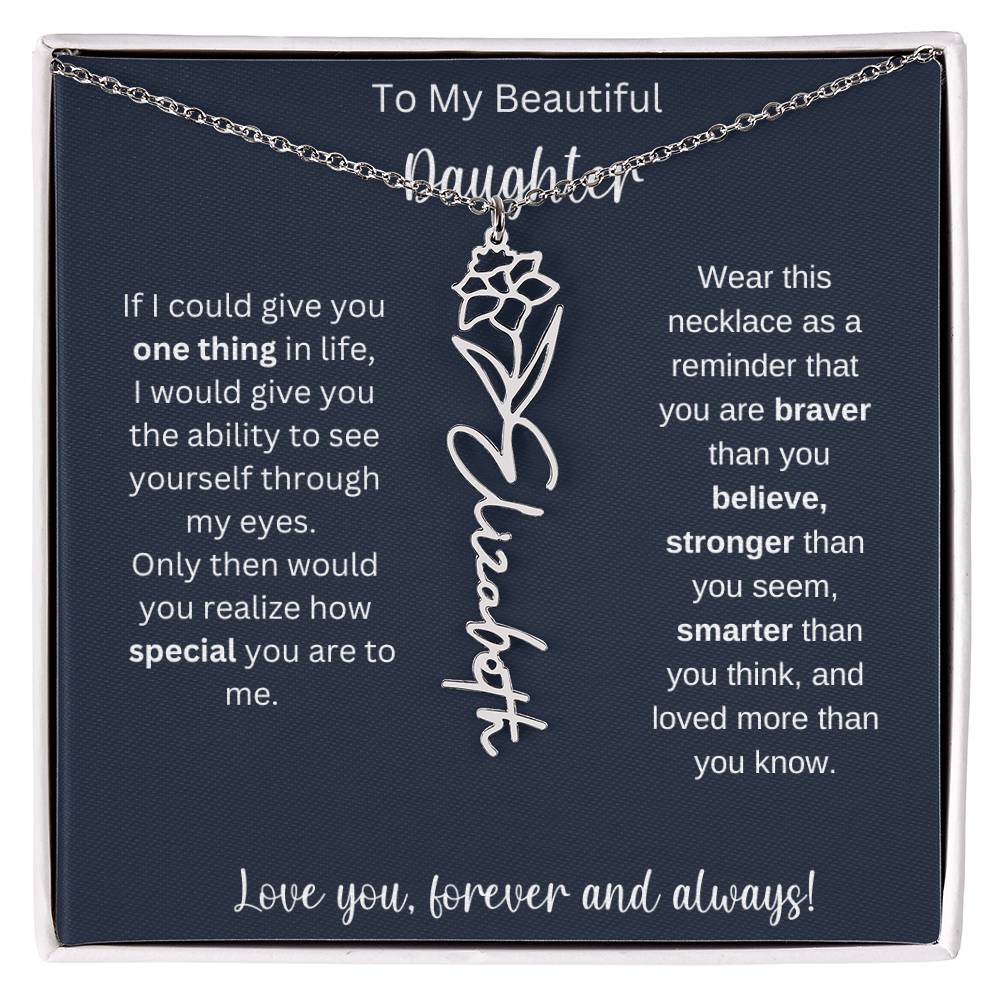 Daughter Custom Necklace 1