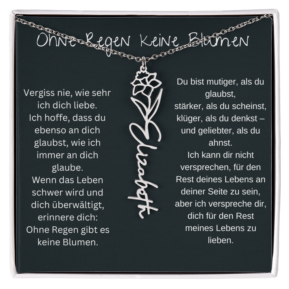 Ohne Regen Keine Blumen