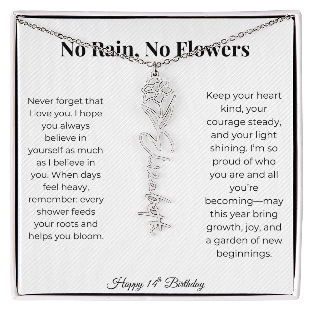 14th Birthday Gift for Daughter, Granddaughter, Niece, Goddaughter & Bonus Daughter
