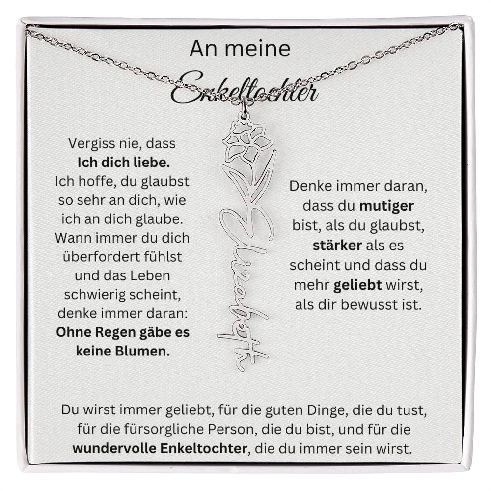 An Meine Enkeltochter - Vergiss Nie