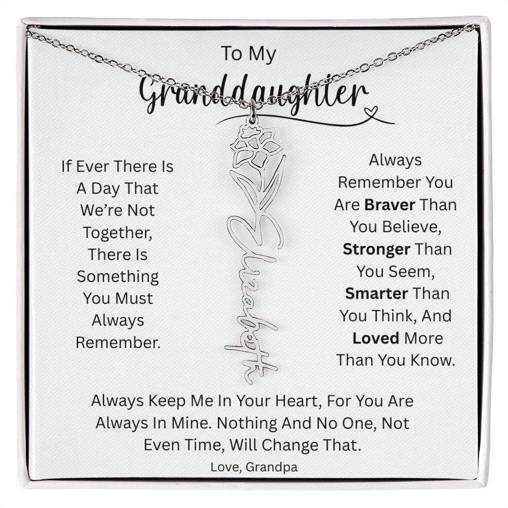 Granddaughter Grandpa