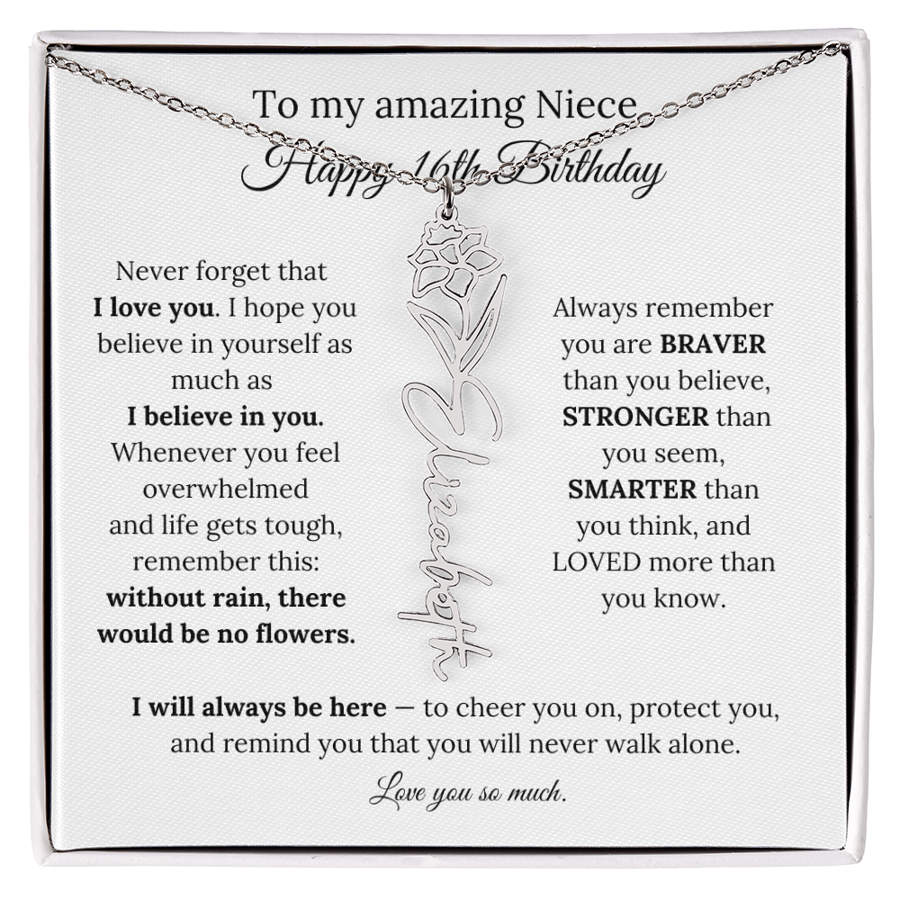 Happy 16th Birthday Gift for Niece