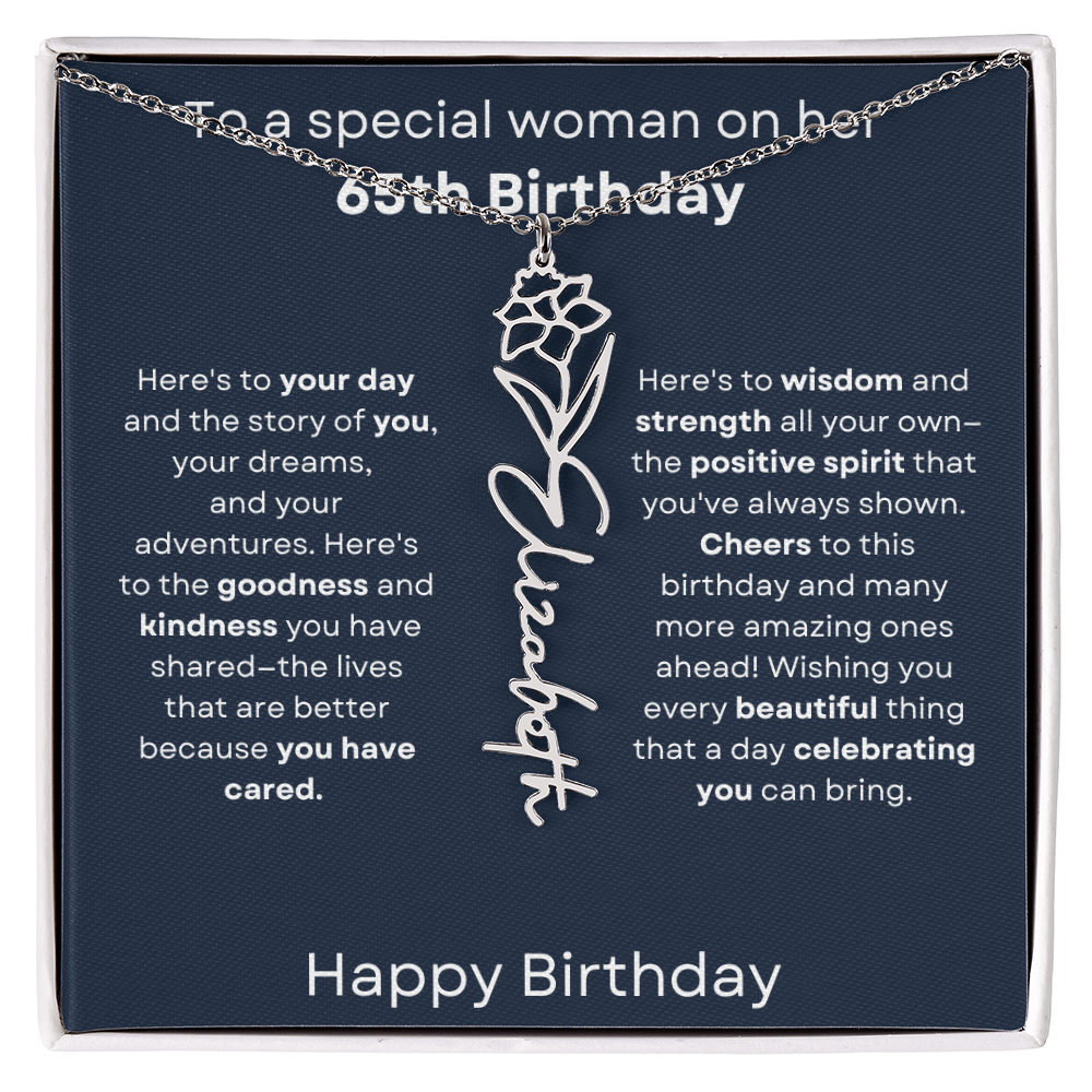 65th birthday