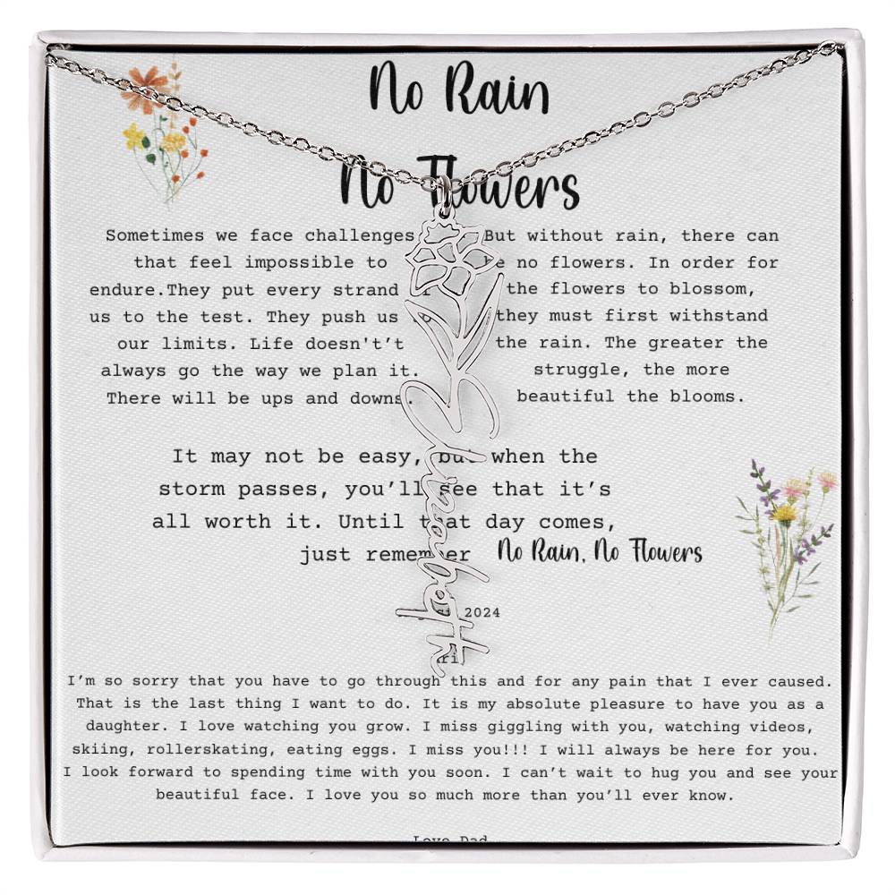 No Rain No Flowers
