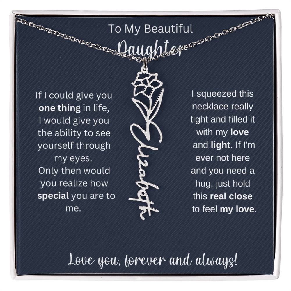 Daughter Custom Necklace 2