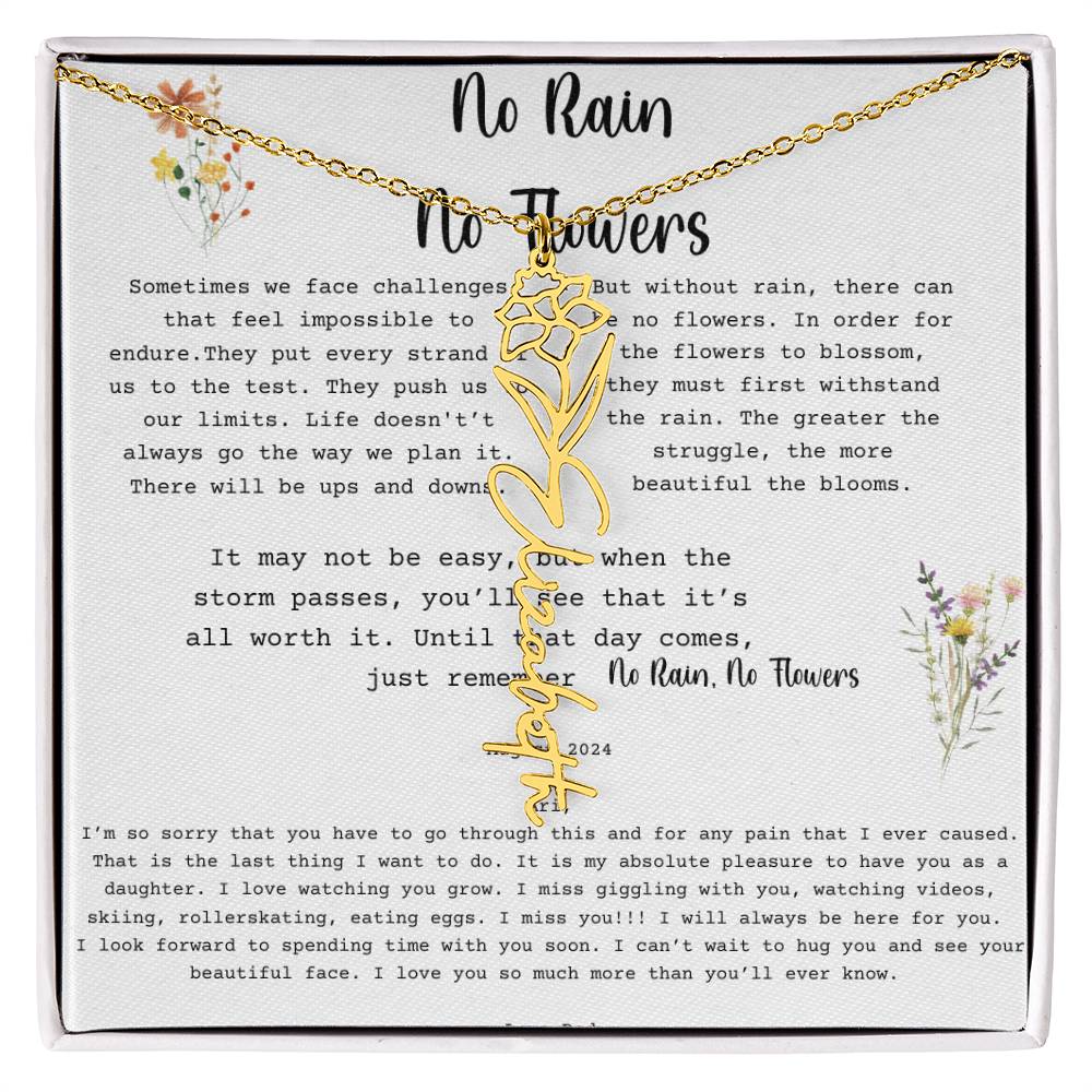 No Rain No Flowers