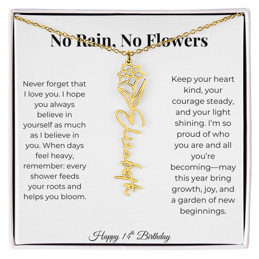 14th Birthday Gift for Daughter, Granddaughter, Niece, Goddaughter & Bonus Daughter