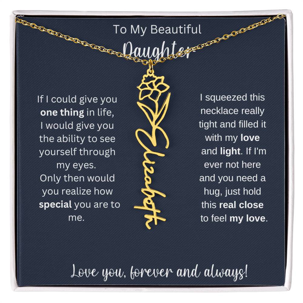 Daughter Custom Necklace 2
