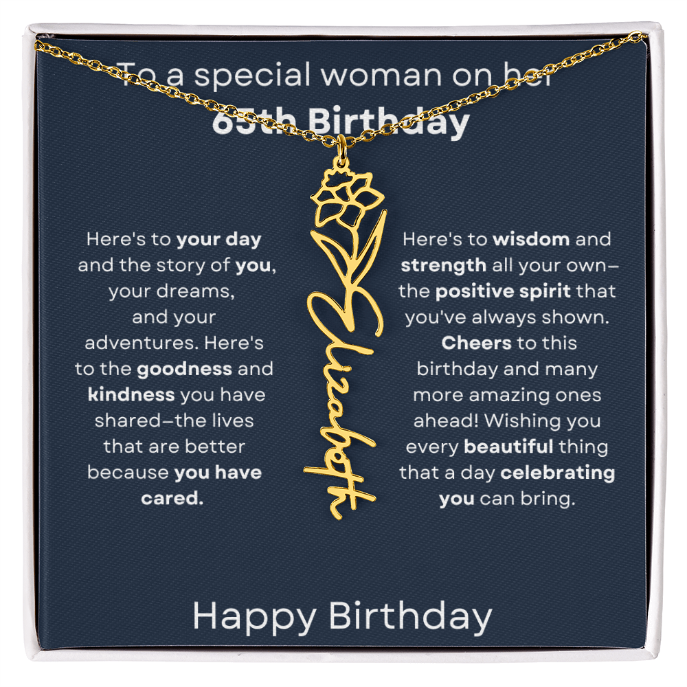 65th birthday