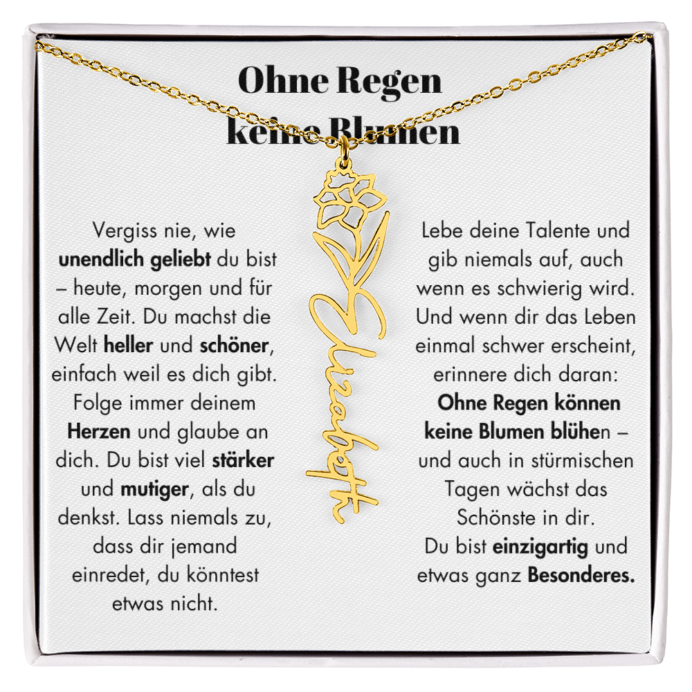 Weihnachtsgeschenk Schmuckkarte mit Spruch unendlich geliebt Mutmacher Hoffnung Liebe Geschenkidee