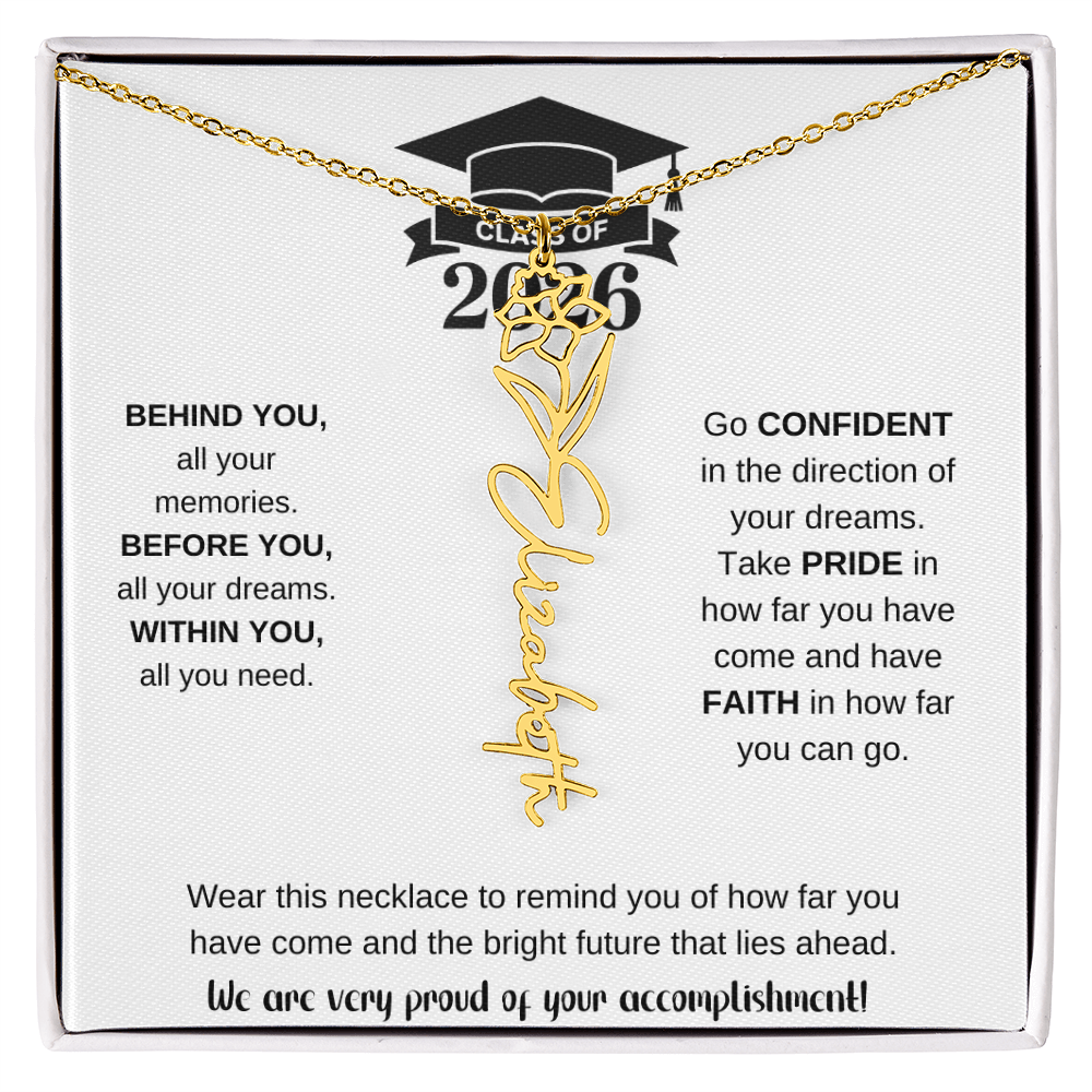 2026 Graduation Necklace
