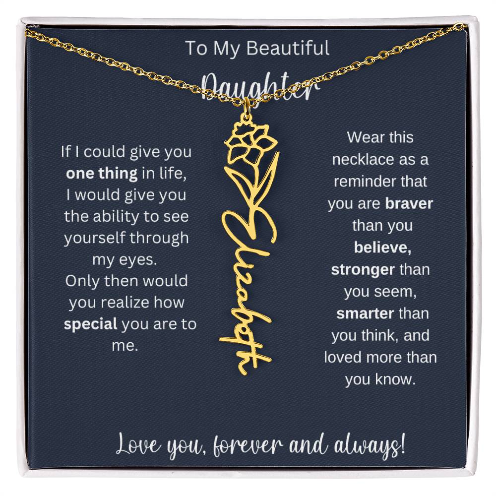 Daughter Custom Necklace 1