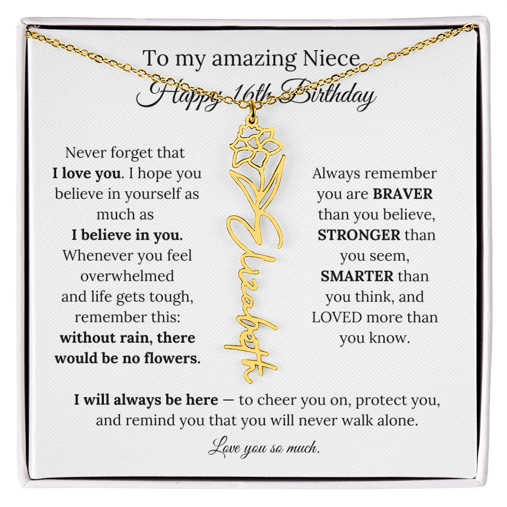 Happy 16th Birthday Gift for Niece