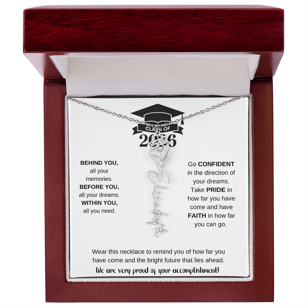 2026 Graduation Necklace