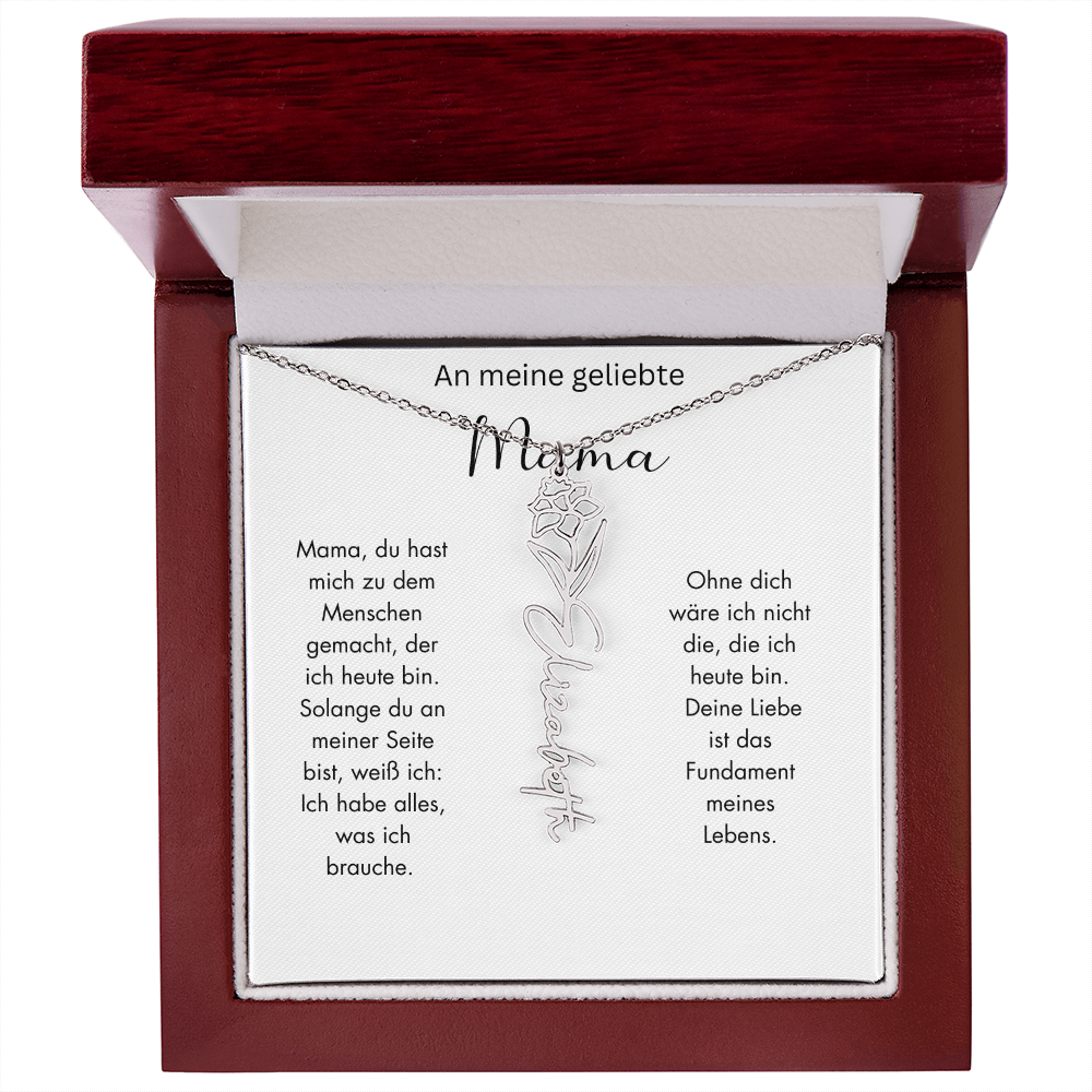 Personalisiertes Schmuck Geschenk für Mama