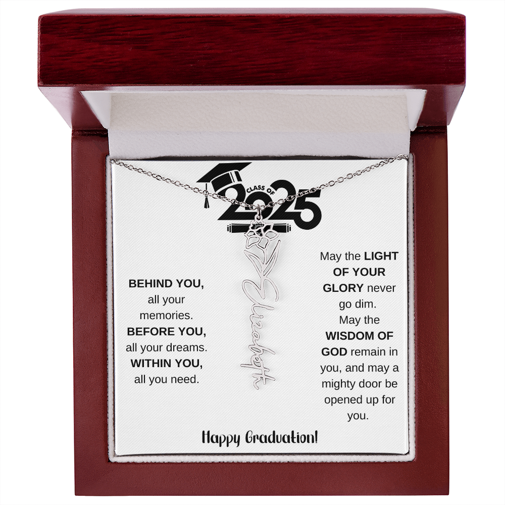 2025 Graduation Gift - Flower Name Necklace 8