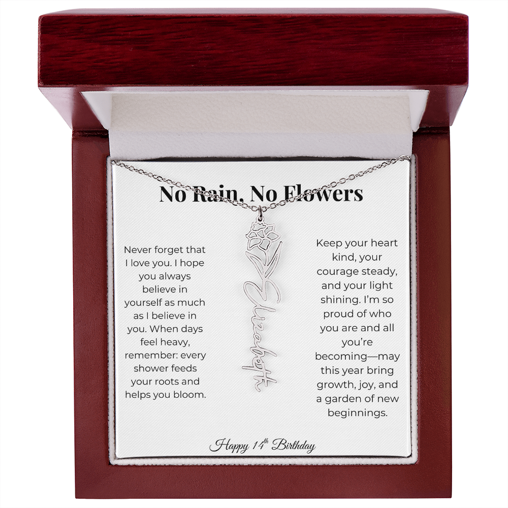 14th Birthday Gift for Daughter, Granddaughter, Niece, Goddaughter & Bonus Daughter