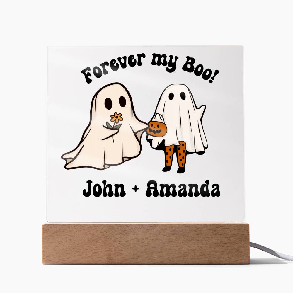 Halloween Personalized Decoration 3 - Acrylic Square Plaque