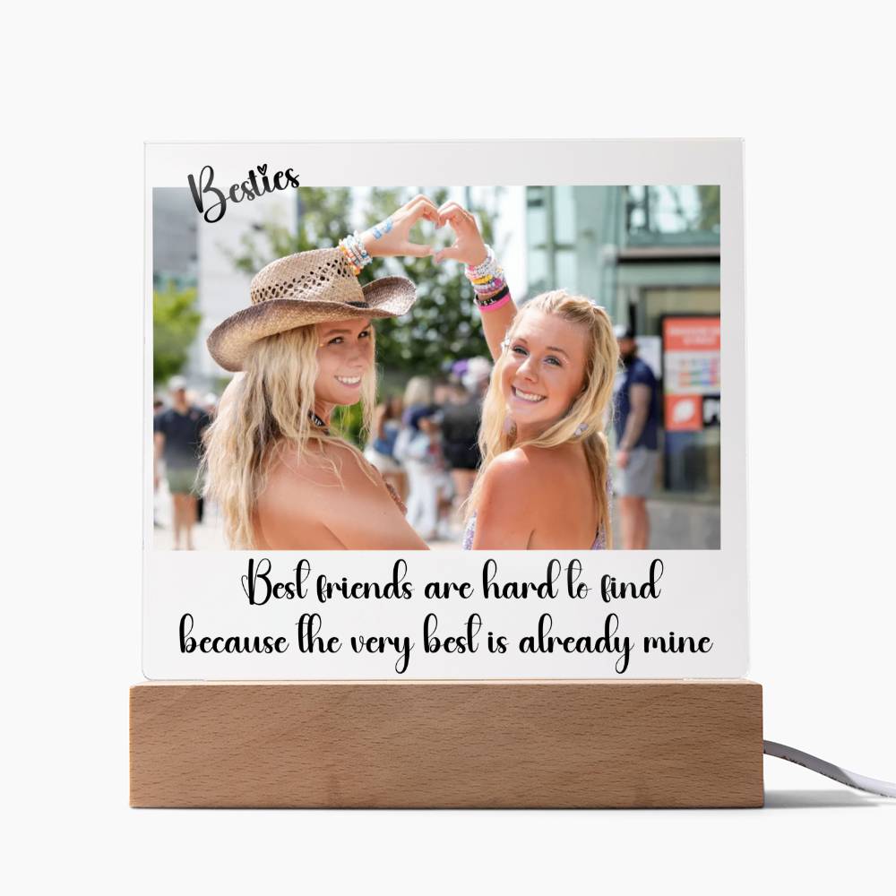 Besties7 Acrylic Plaque