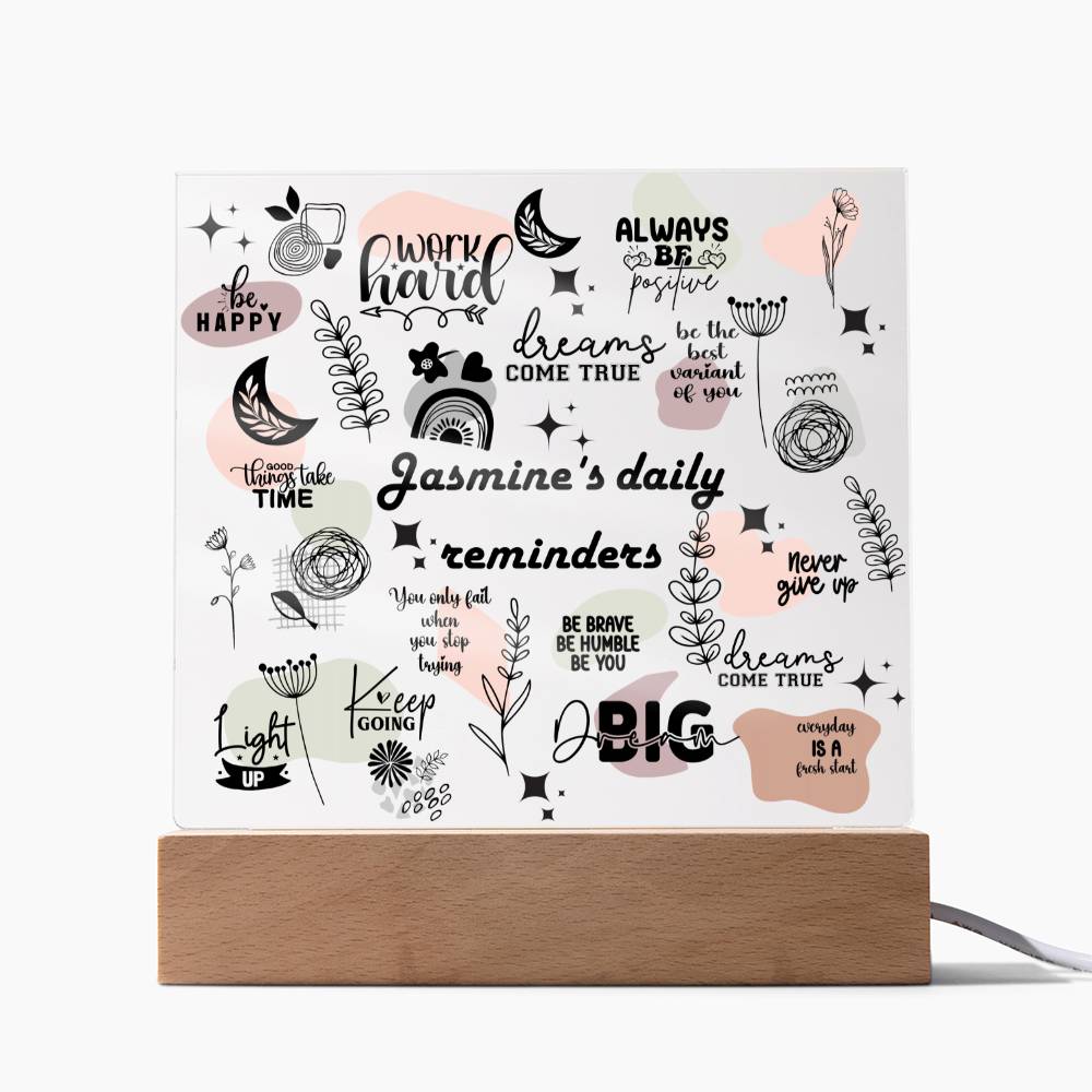 Motivation Plaque 1