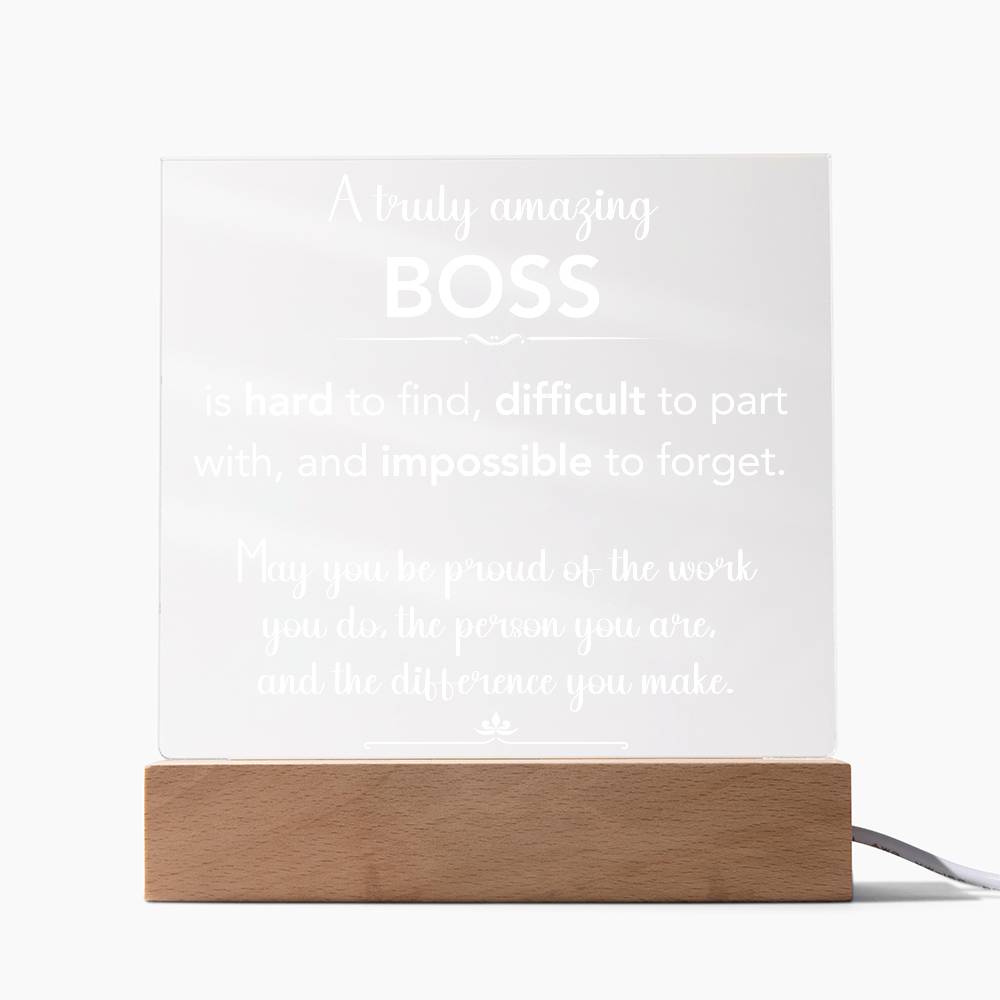Personalized Boss Gift