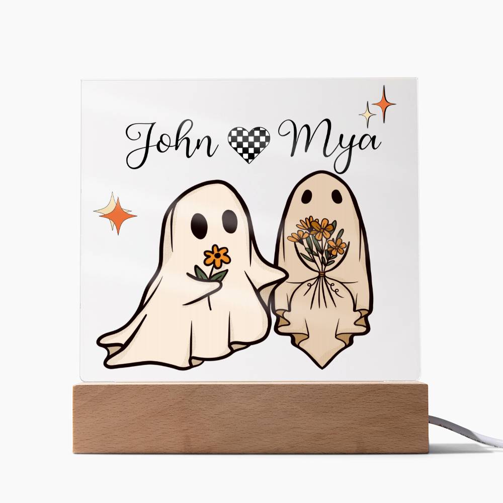 Halloween Personalized Decoration 2 - Acrylic Square Plaque