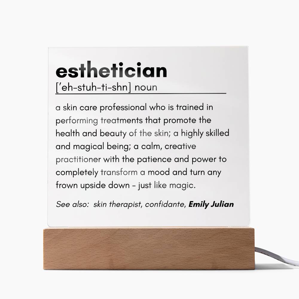 Esthetician