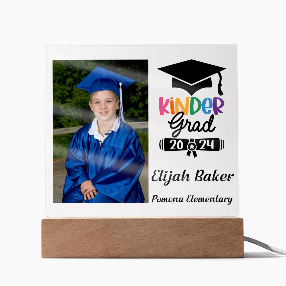 Custom Graduation Gift - Acrylic Square Plaque 4