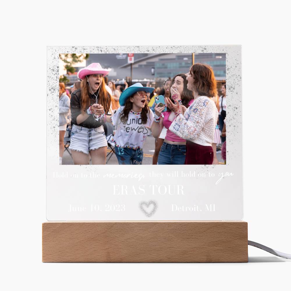Eras Tour Concert Memory Plaque 1