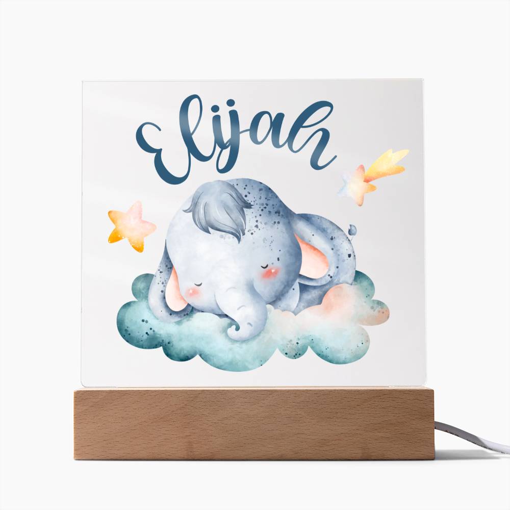 Elijah - Square Acrylic Plaque
