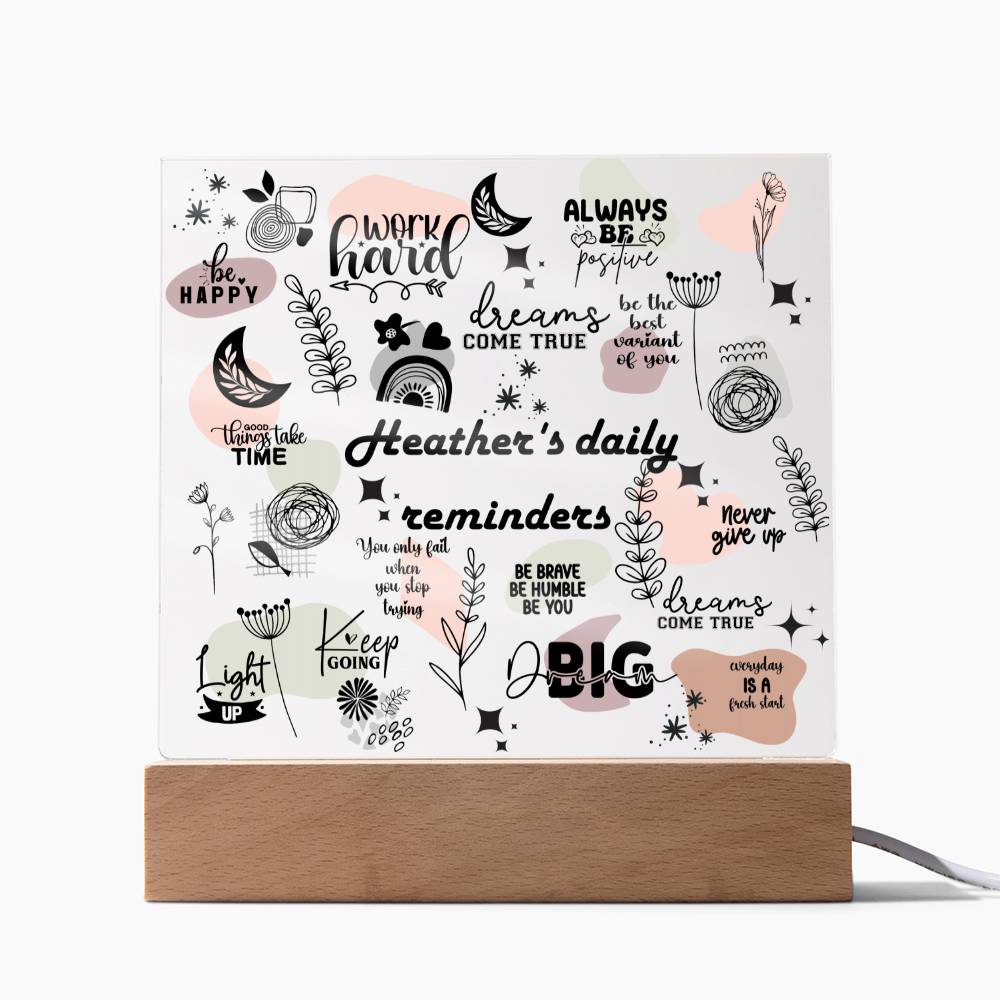 Motivation Plaque 3