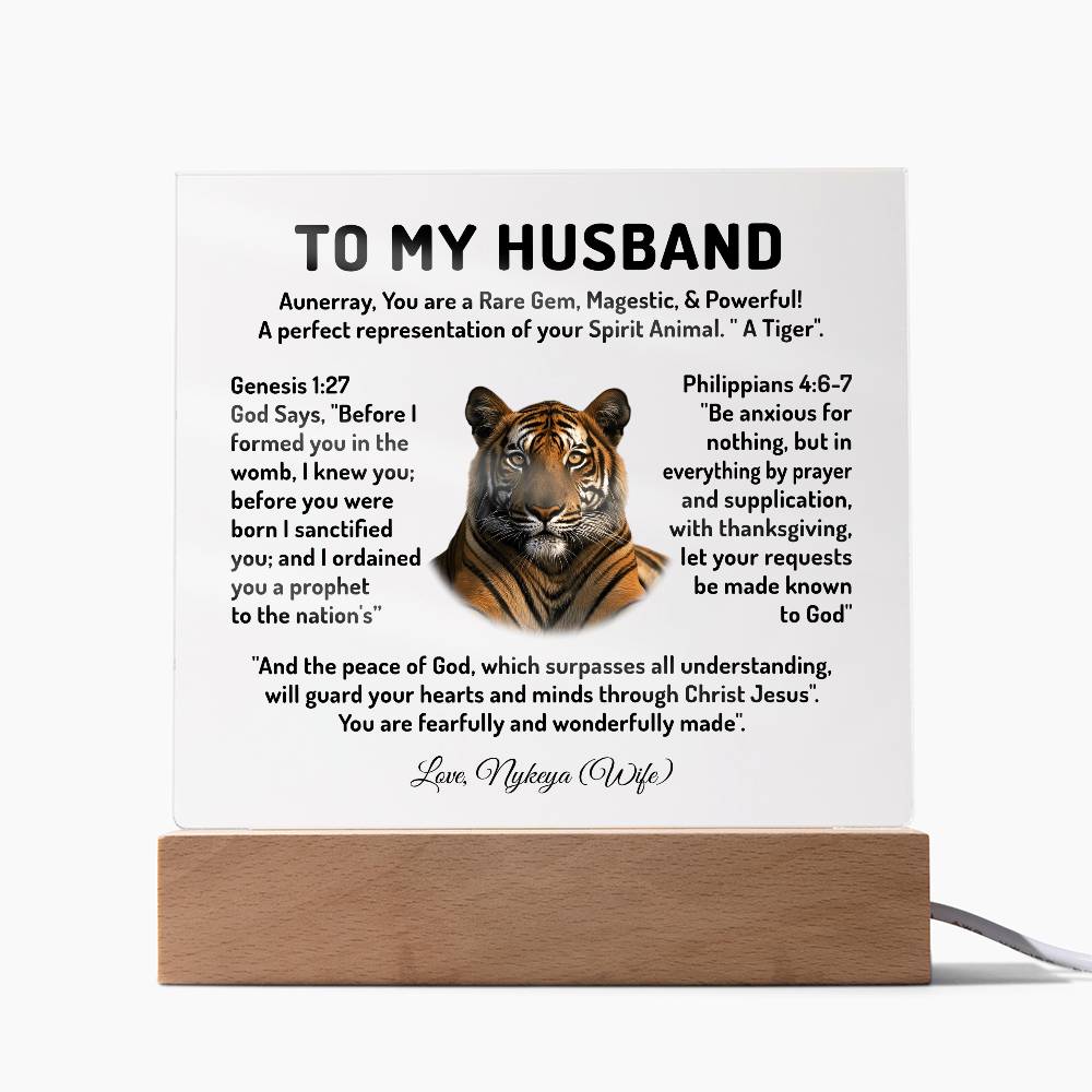 Custom Order Plaque