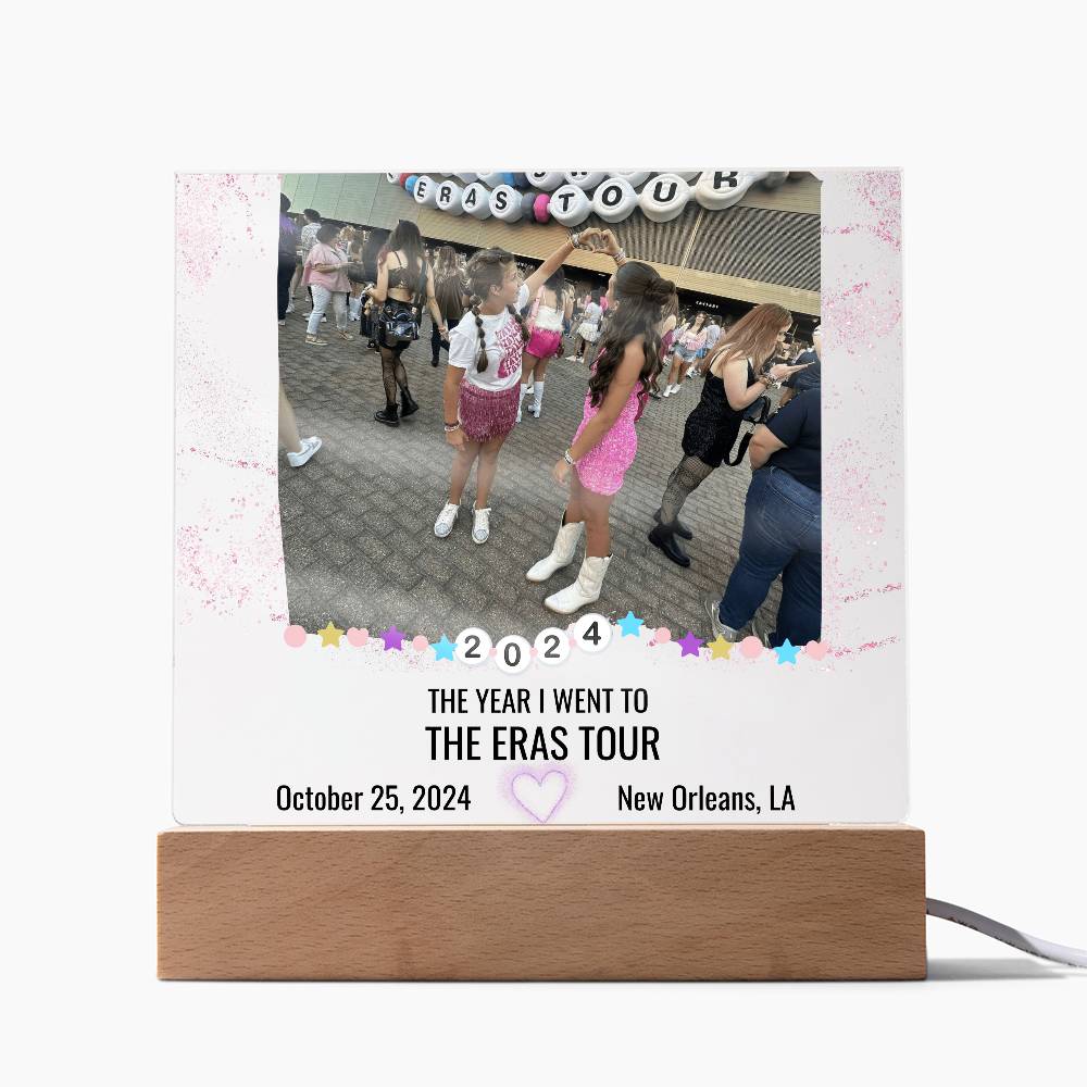 ERAS2024 Acrylic Square Plaque 2