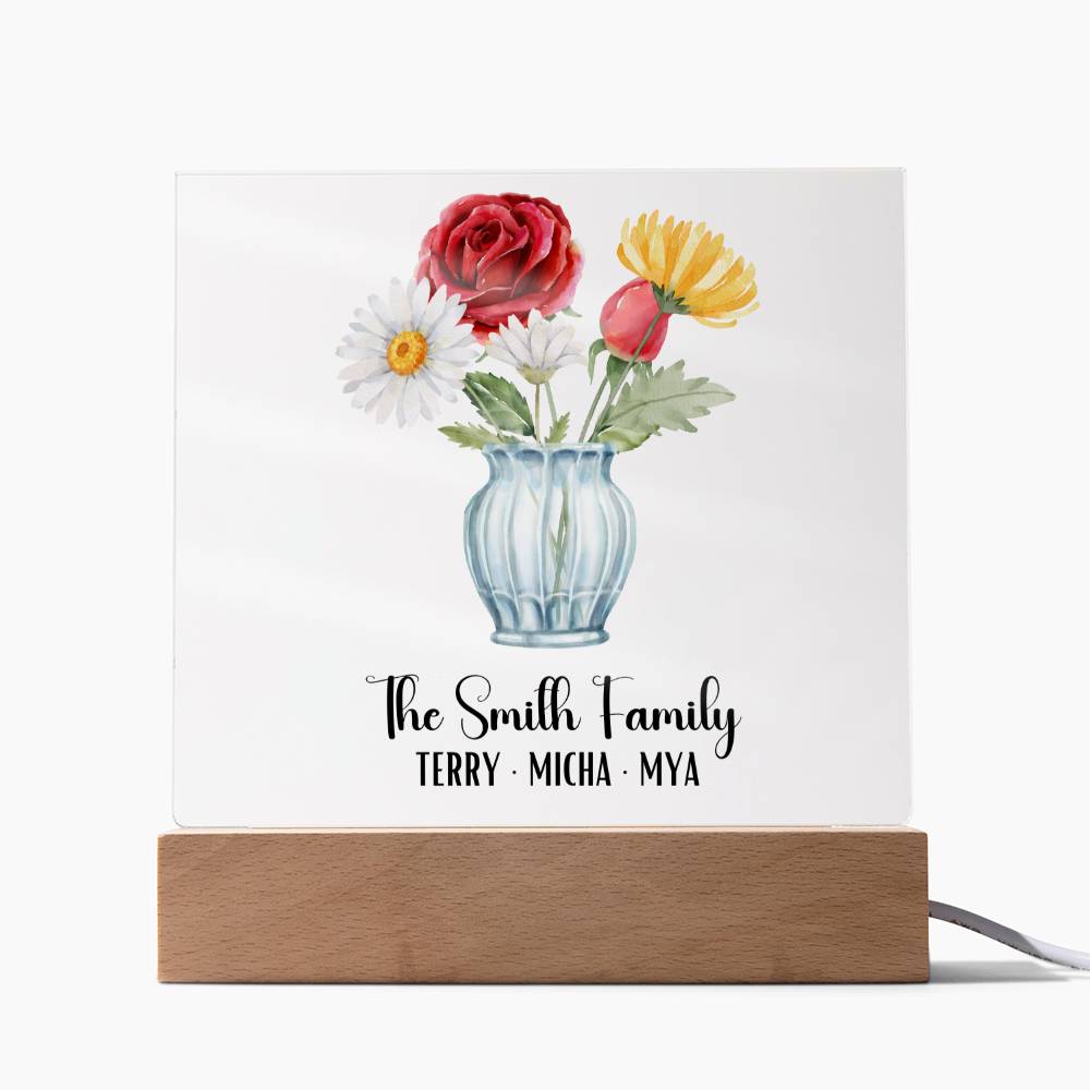 The Smith Family Acrylic Plaque