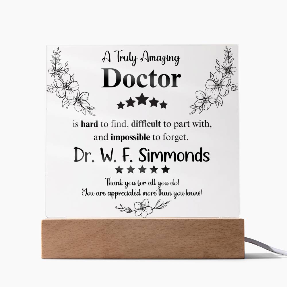 Dr. W. F. Simmonds