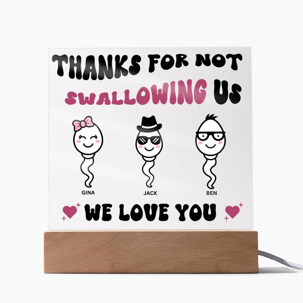 Mother's Day Gift 2 - Acrylic Square Plaque