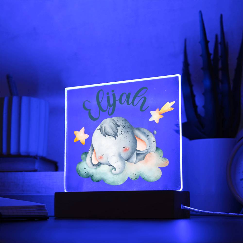 Elijah - Square Acrylic Plaque