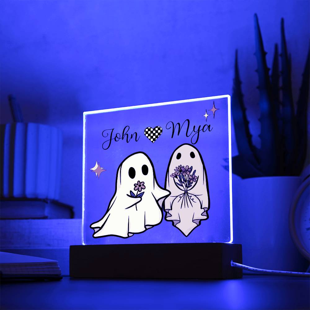 Halloween Personalized Decoration 2 - Acrylic Square Plaque